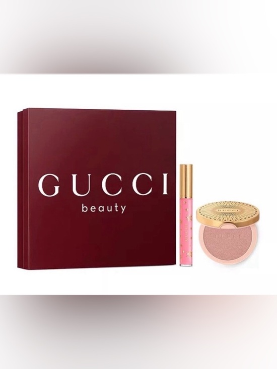 Gucci Other - Gucci Glow Highlighter and Lip Gloss Gift Set Limited Edition